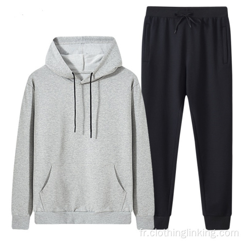 Ensemble de chemises et pantalons de sport athlétique pour homme